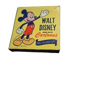 Vintage Walt Disney Home Movie Filma  Movie Star Mickey 1950's